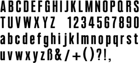 Alphabetform C115