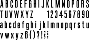 Alphabetform C194